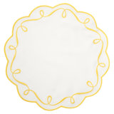Ribbon Twirl 100% Pthalate-free Vinyl Scalloped Placemats