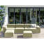 Lounge Set Dequesha Olefin Beige 7 Seater-1218091880