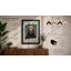 Bear Frontward Rustic - Framed Print-1438938172-1438938174
