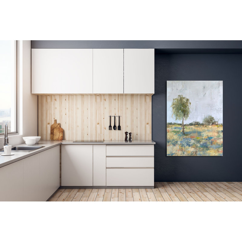 Spring Day I - Artist Enhanced Canvas Print, 40" H x 30" W x 1.5" D, Wrapped Canvas