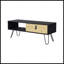 Table basse noire et Macadamia