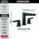 Galeon Single Hole Bathroom Faucet with Drain Assembly