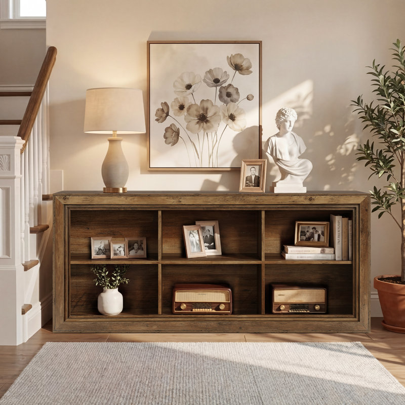 2 Shelf Bookcase, Storage And Display Bookshelf For Home Office And Living Room