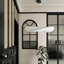 Luminaire suspendu en tissu blanc-390759292