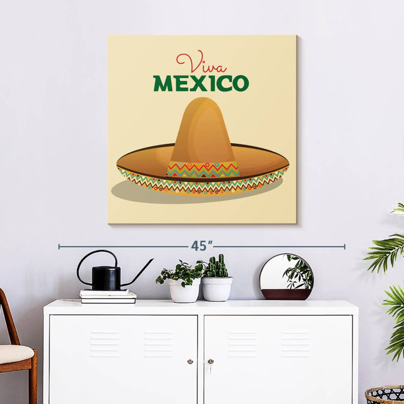 Tergel Viva Mexico Sombrero, 30" H x 30" W