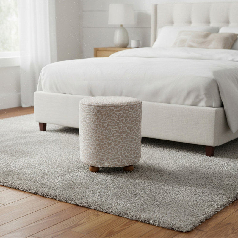 Wood Accent Stool