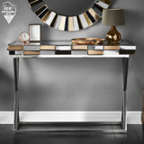 Pindall Console Table and Mirror Set