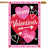 Noir / rose / blanc Saint-Valentin