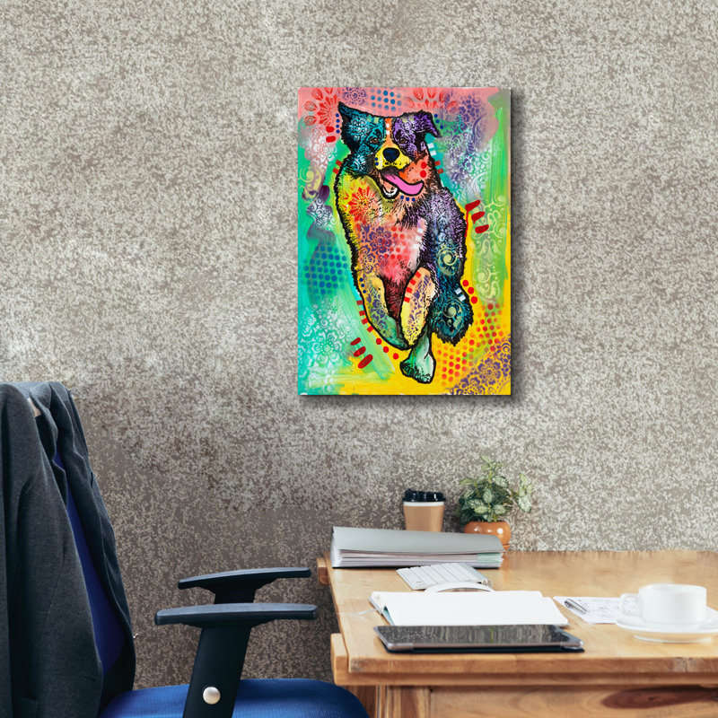 Epic Graffiti 'On My Way'  by Dean Russo Canvas Wall Art, 18" x 26"