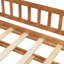 Lit simple avec lit gigogne en bois massif peu encombrant