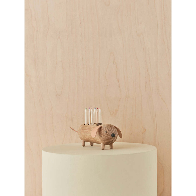 Eddie Wood Pen Holder