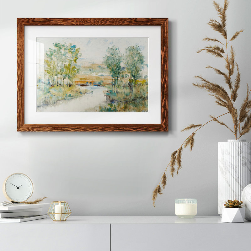 Arbres sur le ruisseau II, Érable