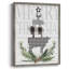 «Farmhouse Merry Christmas Tree», reproduction encadrée - bois massif-1475802599