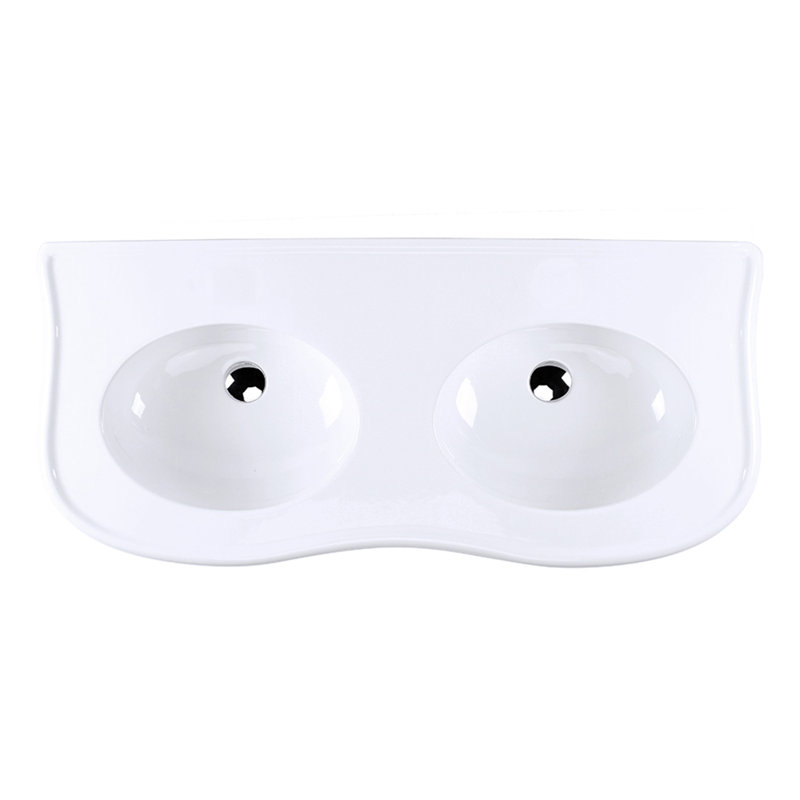 Lirico 47.25'' L Bathroom Sink, None