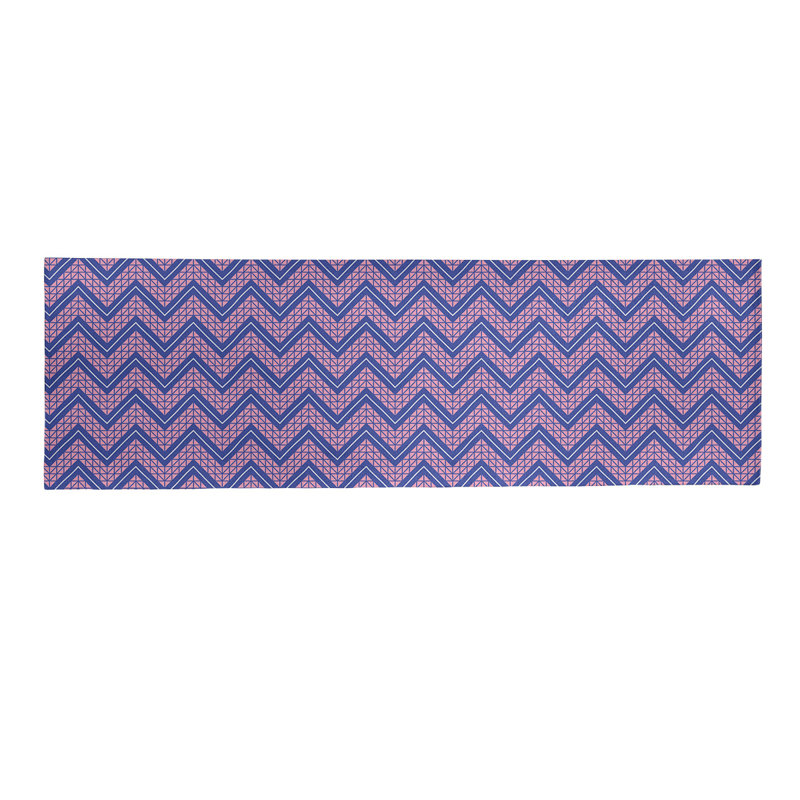 Chenille Chevron Indoor Rug, Runner 2'5" x 8'