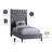 Dymph Upholstered Wingback Bed-63427120-63427119