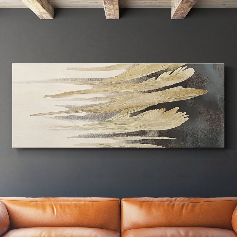Abstrait 9 # I-Wide Gallery, H 12 po x l 30 po