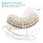 Chaise berçante en acier avec coussin Weixel-106714884-106714886