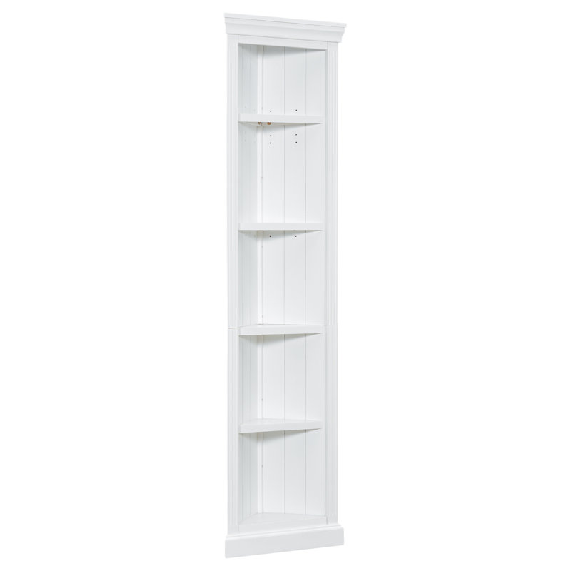 Tablette d'angle de 83,4 po de hauteur