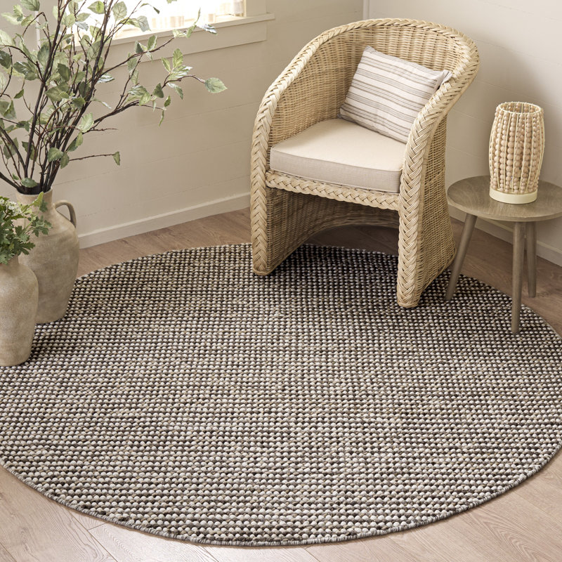 Tapis performance sans motif Natura 426, Rond 6 pi x 6 pi