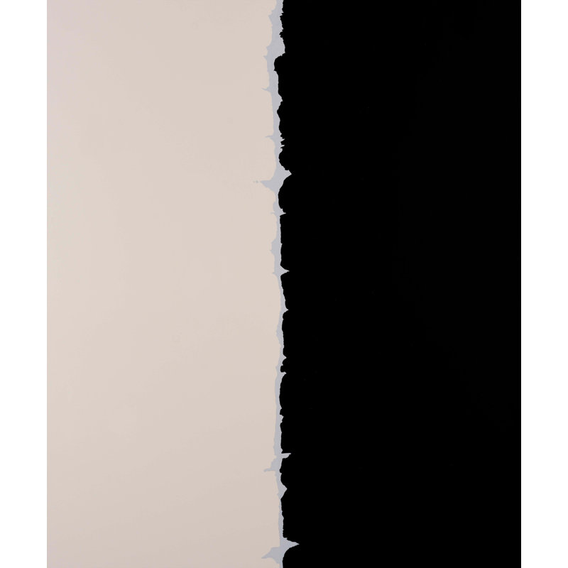Torn Painting, Black Framed