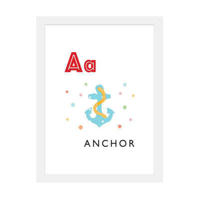 " Alphabet Flash Cards A "