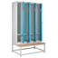 ATHLETE Steel 1 - Tier 120 cm Gym Locker with Lock Bar-119200542