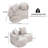 No Assembly Required Curved Upholstered Chaise Lounge with Deep Seat-1465773261