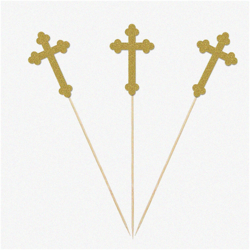 Golden Milestone Celebration Confetti Kit 100 Pieces