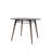 Tronk Round Glass Top Dining Table-53497593
