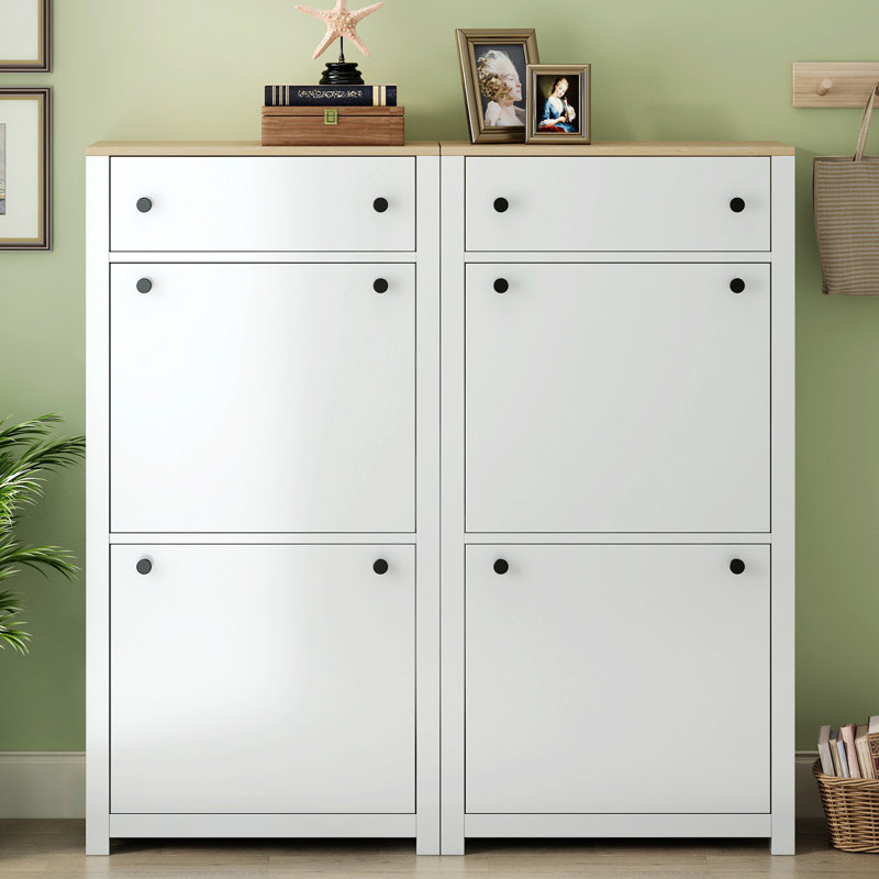 Armoire d'appoint Jaidenn, Blanc