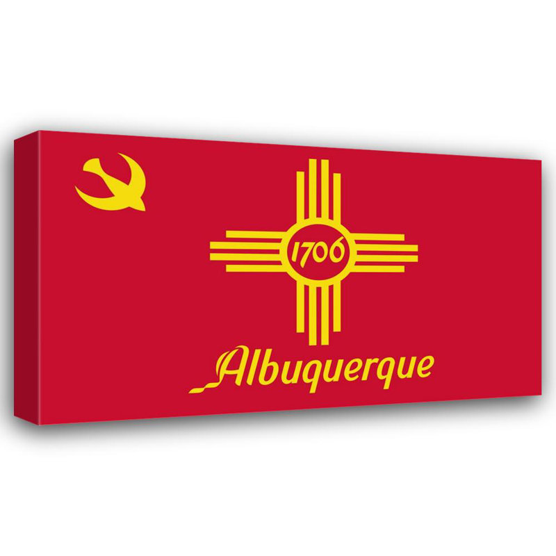 Albuquerque, New Mexico, 11" H x 18" W