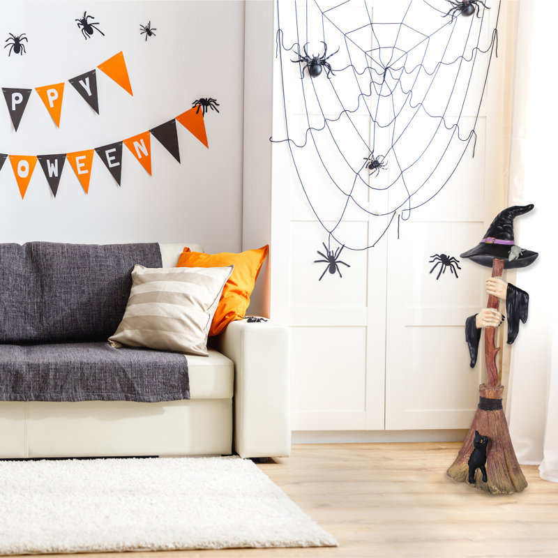 48" Halloween Witchs Broom