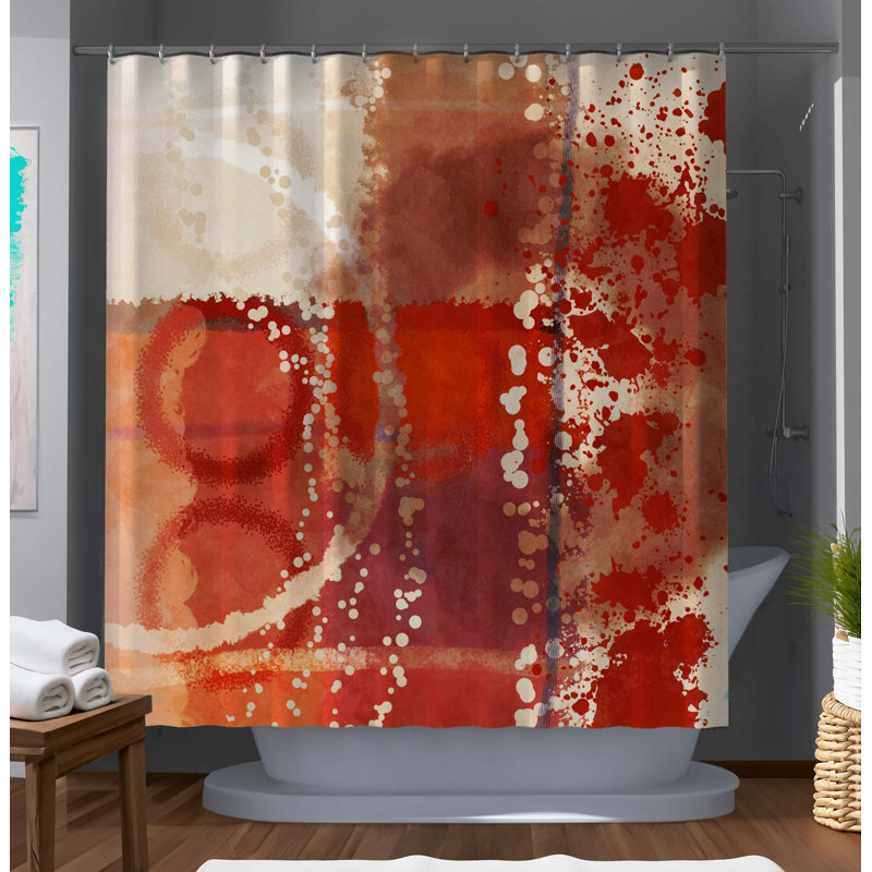 Rideau de douche abstrait Boca