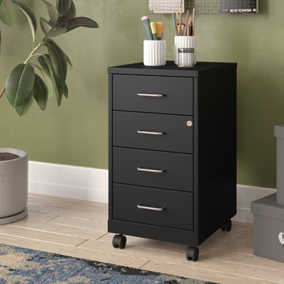 Onetta 4-Drawer Mobile Vertical Filing Cabinet by Inbox Zero