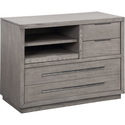 Artresha 40 " Wide 4 Vertical Filing Cabinet