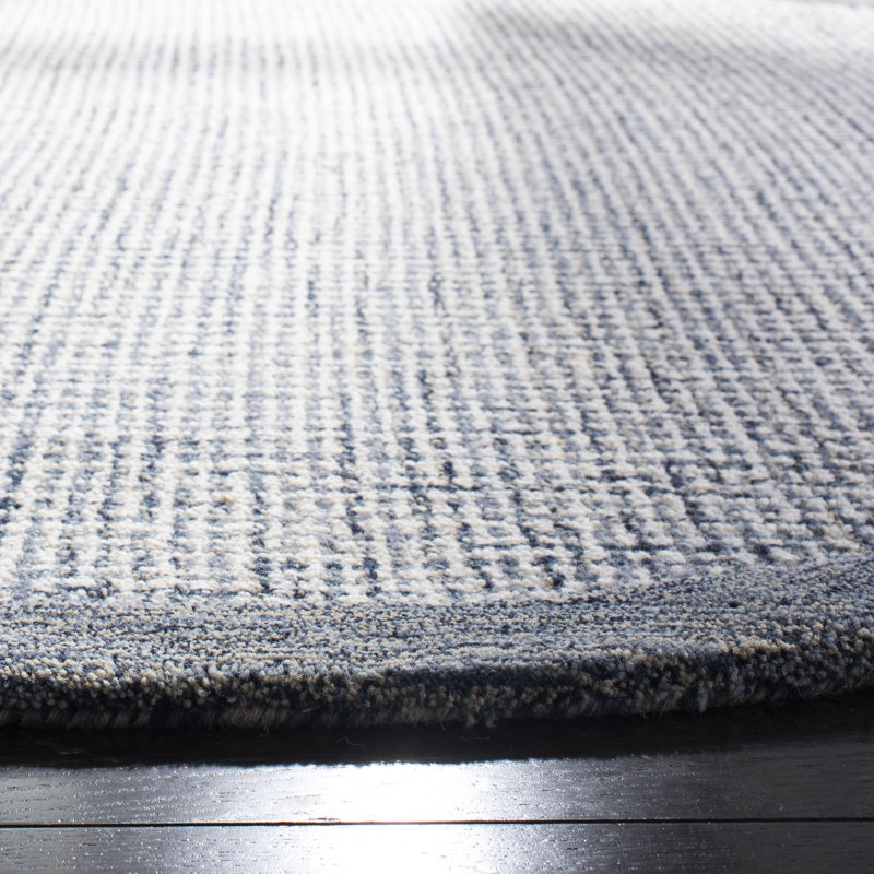 Canales Hand Tufted Wool Rug, Round 6'
