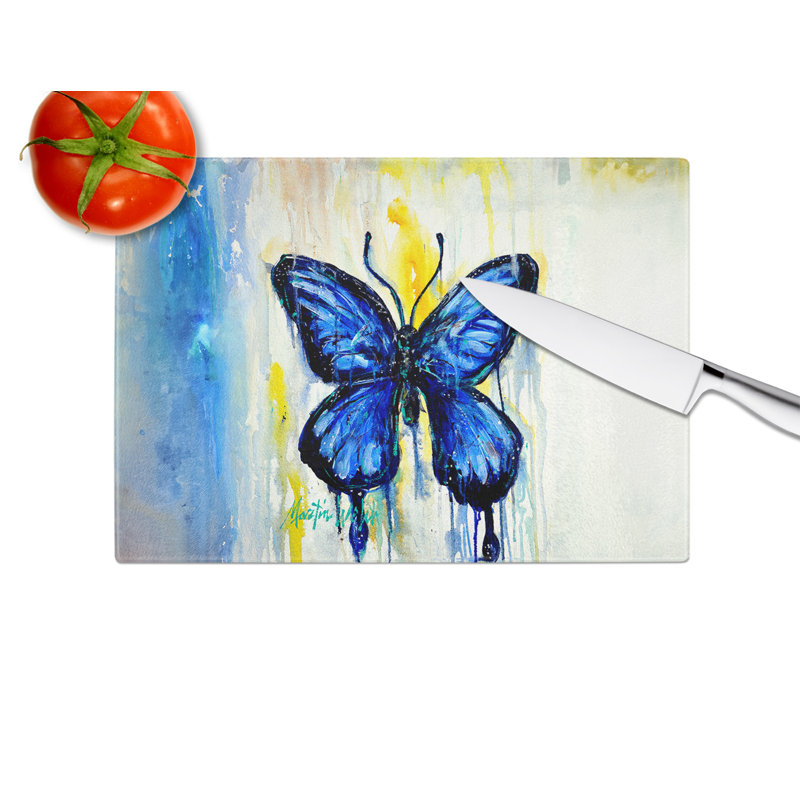 Flutter Butterfly Glass Cutting Board