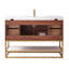 Meuble-lavabo sur pied simple avec plateau Mahon 48-485614112-485513731