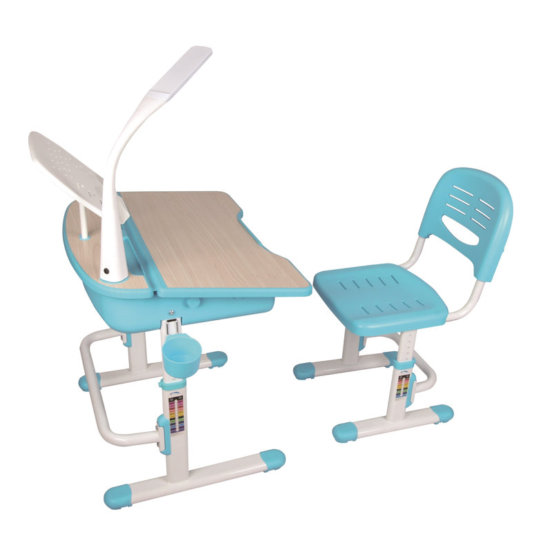 Comfortline 70.5cm Writing Desk Chair Set, Blue
