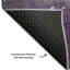 Tapis mauve Premium lavable à la machine Cerrito AMF522-109615083