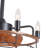 Trevina 20 in. Indoor Black Downrod Mounted Ceiling Fan with E12 Standard Light Bulb fixture, Bulb Not Included-129550059-129550060
