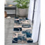 Tapis gris et bleu Chimeng-63220957