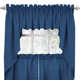 Sample Solid Textured Swag Window Curtain