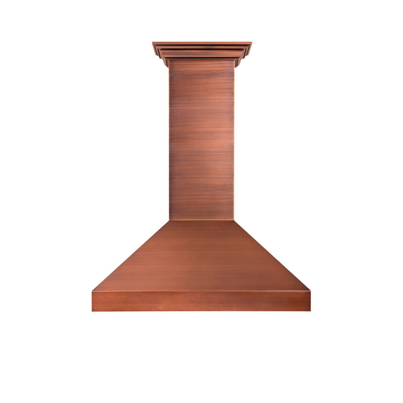 Hotte murale ZLINE Designer Series, Cuivre, L 48 po