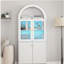 Modern Tech-Inspired MDF Dome Cabinet - A Smart Combination of Snack Storage and LED Lighting.