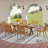 Narducci Acacia Patio Dining Set with Extendable Rectangular Table-773605553