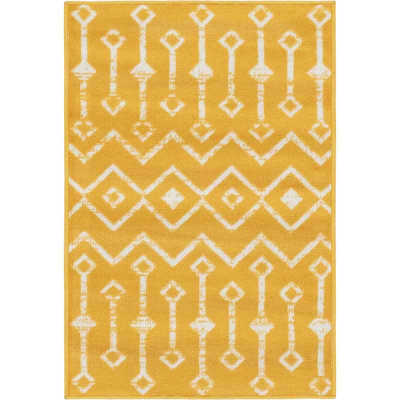 Tapis contemporain Aemtenan couleur moka, Rectangle 2 pi 2 po x 3 pi