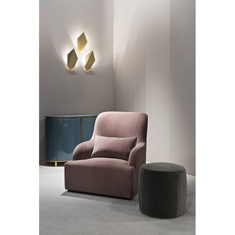 1 - Light Flush Mounted Sconce, Satin Nickel