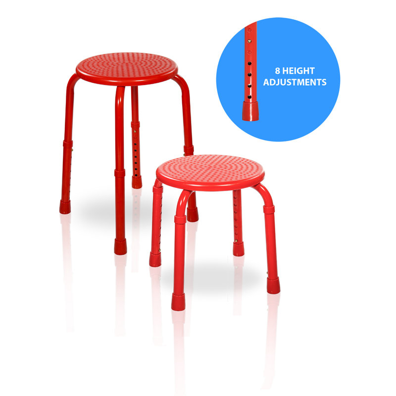 MULTI PURPOSE STOOL RED